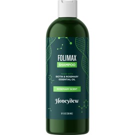 Folimax Biotin Shampoo for Thinning Hair - Volumizing Biotin Shampoo for Men & Women's Fine and Thin Hair with Zinc & Rosemary Oil - Color Safe Vegan Sulfate Silicone & Paraben Free (Rosemary Scent)
