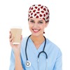 YANGZHI Cute Ladybug Lovely Unisex Adjustable Surgical Sweatband - Elastic