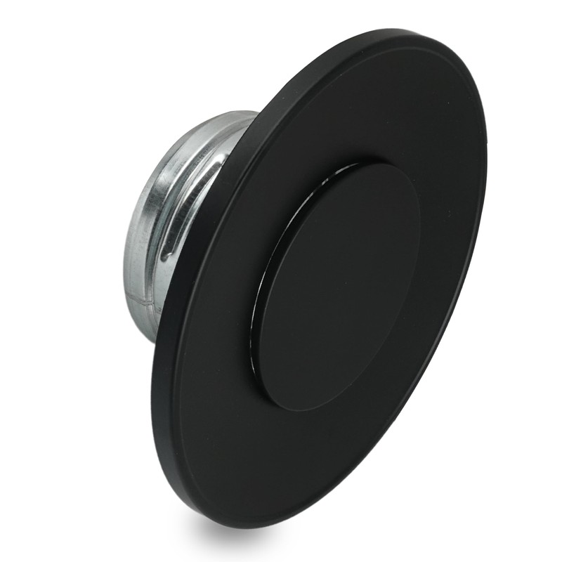 SYSTERM Ventilation Ventilation Plate Valve Black Round Disc Valve Exhaust