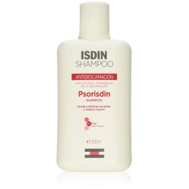 ISDIN Psorisdin champu antidescamacion, elimina escamas y reduce rojeces, 200ml