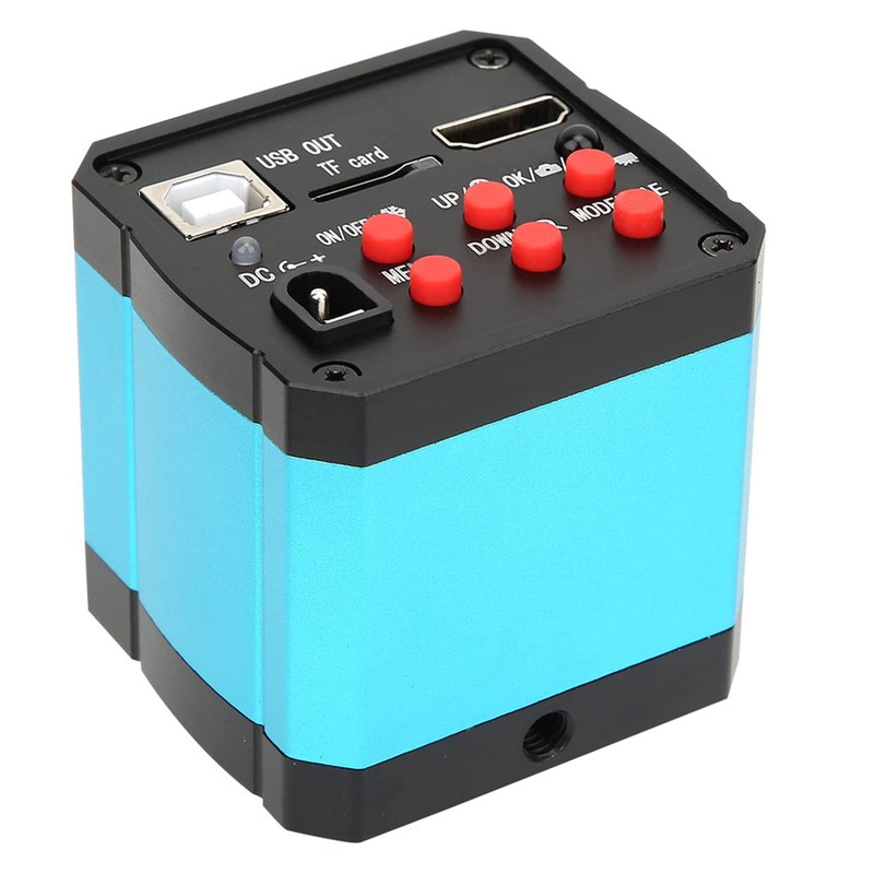 37MP 1080P 60FPS USB Industrial Microscope Camera with Conversion Adapter