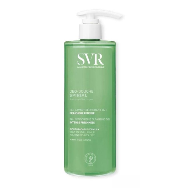 Svr Spirial Deo-douche 400ml Gel Limpiador Ducha