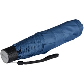 Doppler Pocket Umbrella Fibre Havana Plain, Ultra blue - UV protection