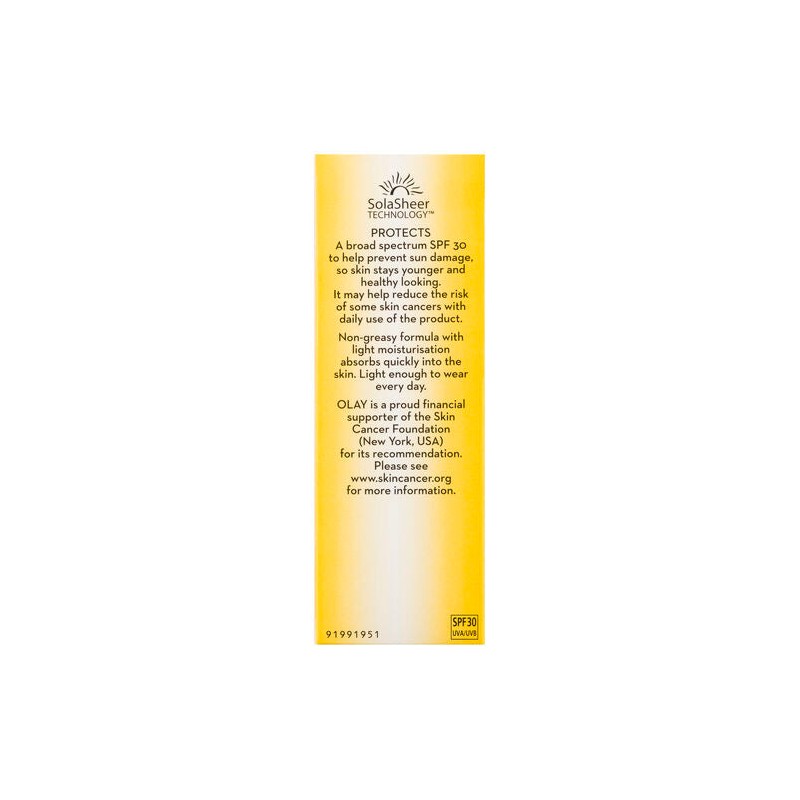 Olay Complete Defence Daily UV Moisturising Lotion Spf 30 Sensitive