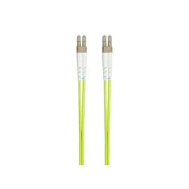 Monoprice Fiber Optic Cable - Green - 1 Meter | OM5, LC/UPC-LC/UPC, Multi Mode Duplex, (50/125 Type) - Entegrade Series
