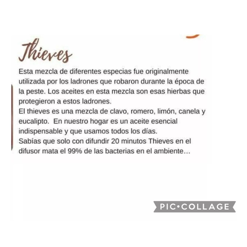 Young Living Kit De Aceites Esenciales Thieves+ Purificación Young Living