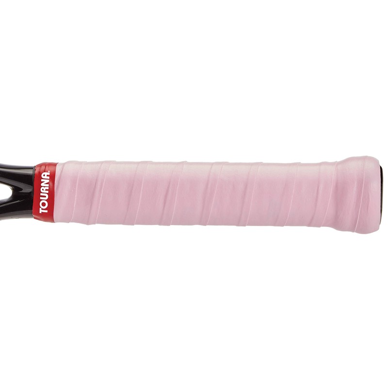 Tourna TAC, Tacky Feel Tennis Grip, Pink (3/Roll Pack)