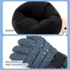 JANGANNSA Kids Waterproof Ski Gloves Warm Winter Accessories for Boys