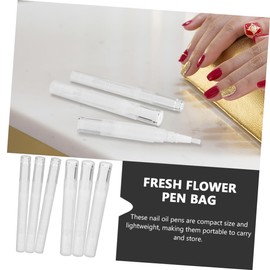 MERRYHAPY MERRYHAPY Nail Oil Pens Refill Kit Empty Cuticle Oil Pens Mini Lip Gloss Bottles Nail Polish Tube Set