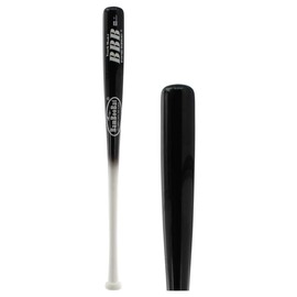 BamBooBat by Pinnacle Sports Equipment INC. Youth Durable Bamboo Baseball Bat for Players Aging 5-13 Years Old, White Handle/Black Barrel, 29 Inch (YHWBB29)