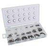 300pc External Circlips Snap Retaining Ring Assortment Fastener Set 3mm