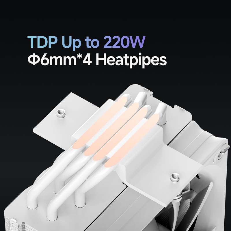 Iota A40 CPU Air Cooler Single Tower CPU Cooler with