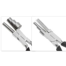 Wire Looping Looper Pliers, GET Both Large & Small Multi Step, Three Tier Pliers, for a Total of 6 Sizes! Big Wrapper & Little Wrapper. Jump Rings