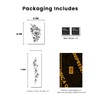 UBICA Floral Semi Permanent Tattoo Realistic Rose Temporary Tattoo 2