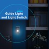 LIDER Minimalist Design LED Guide Light Paddle Switch with Automatic