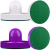 ONE250 Air Hockey Pushers and Purple Air Hockey Pucks, Goal