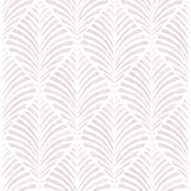 Safiyya Peel and Stick Wallpaper Boho Contact Paper 17.3"x196" Pink Geometric Modern Wall Paper Self Adhesive Removable Wallpaper for Bedroom Vinyl Rolls
