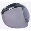 BOGO BG09-B3 Helmet Shield, Bubble Shield, Flip-Up, Closure, Base, Smoke,