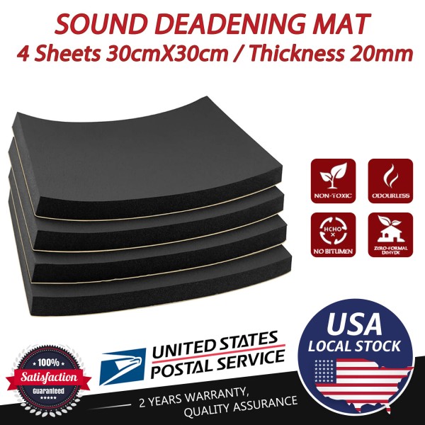 Modigt 0.36SQM Sound Noise Deadener Heat Shield Insulation Mat Car