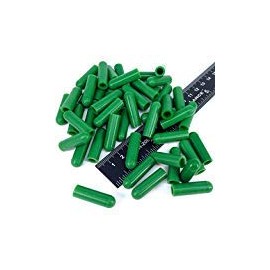 50 Piece 1/4" ID High Temp Silicone Rubber End Caps - Powder Coating, Painting, Plating, Blasting Protection