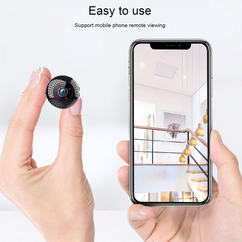 Wifi Mini Camera Ultra HD 1080P Wireless 140° Angle Phone