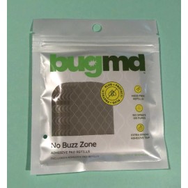 BugMD Genuine BugMD No Buzz Zone Flying Insect Extra-Strong Pad Refill (6 Refill Pads)