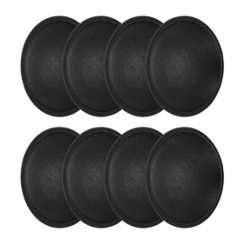 MECCANIXITY 8Pcs Speaker Dust Cap 45mm/1.77" Outer Diameter Dome Paper Cap Subwoofer Coil Cover Caps for Speaker Decoration Accessory Repair