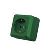 Wall Socket 250V AC 16A Earth Socket Green MZ-04