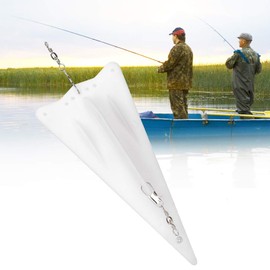 Fishing Trolling Diving Board, 3pcs Plastic Artificial Bait Fishing Trolling Diving Board ishing Accessory