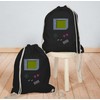 Nerds & Geeks Gameboy Sports & Gym Bag - Black