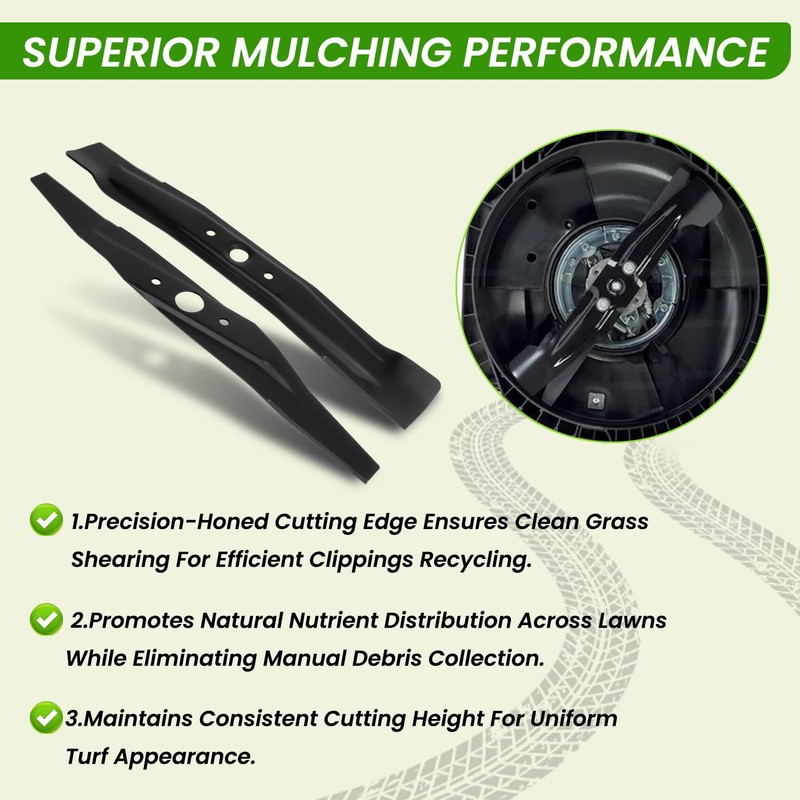 Prosentuo Lawn Mower Blade Compatible with Honda HRN216 HRN 216