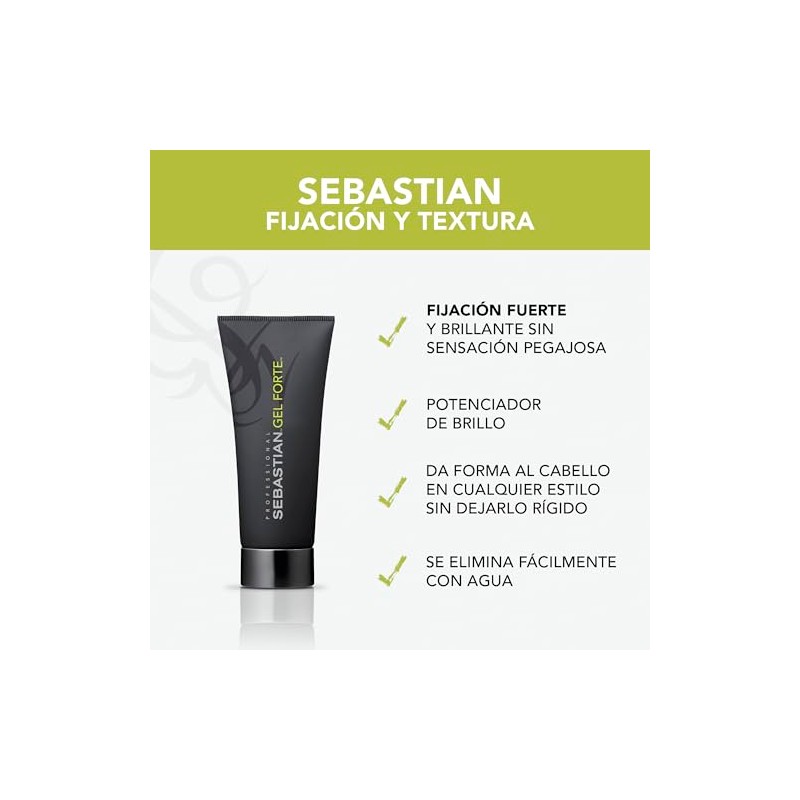 Sebastian Professional Gel Forte Fijación Fuerte 200ml