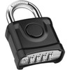 Heavy Duty Combination Padlocks, [Weatherproof Outdoor] Diyife Large 4 Digit