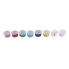 100 x Mini Paper Cupcake Cases Muffin Wrappers, Multi-Colour