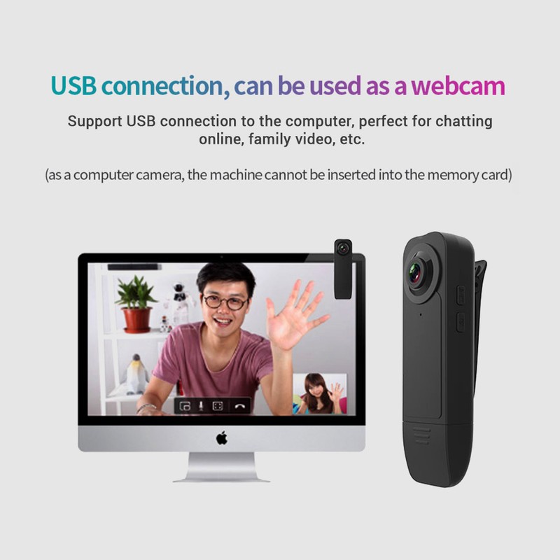 HD 1080P Potable Recorder Camera Night Vision Motion Detection Mini