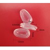 Clear Rubber Silicon Push On Type Nose Pads Pieces Buds