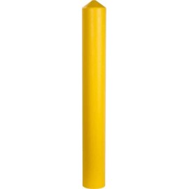 Eagle 7-1/4" Wide x 7-1/4" Deep x 56" High, 6" Bollard Cover Yellow, High Den...