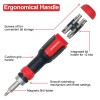 Sharden Ratchet Screwdriver 13-in-1 Ratcheting Screwdriver Set Multi Screwdriver Tool