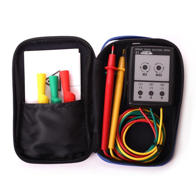 Electric Tester Phase Sequence Meter – Phase Tester SSP 8030