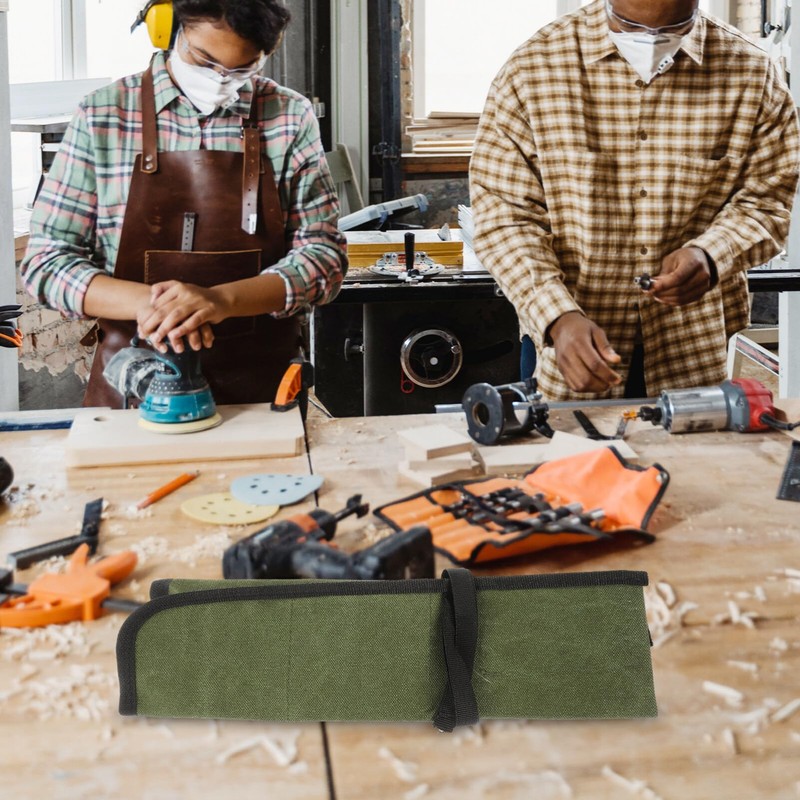 Totority Tool Organizers - Small Tool Bag W/Detachable Pouches, Roll