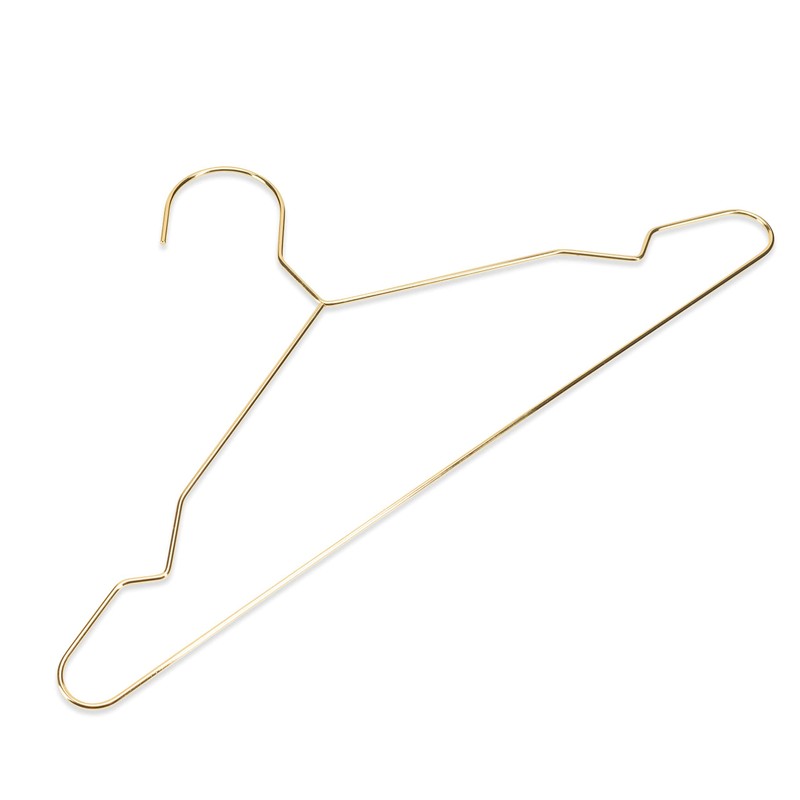 Zirbel Clothes Hangers Set of 10 Retro Design Metal Hangers