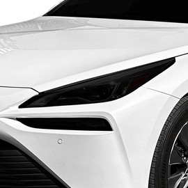 BOGAR TECH DESIGNS For Toyota Mirai 2021+ Full Headlight Head Light Tint Kit, Dark Smoke