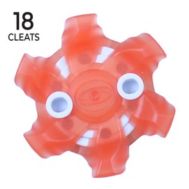 Soft Spikes Unisex Adult Softspikes Pivix Fast Twist 3.0 Golf Spikes Red/White Cleat FTS3.0, One