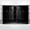 Baocicco 8x6ft Black Locker Backdrop Sports Gym School Photography Background