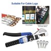 CKE Hydraulic Crimping Tool 10 Ton Hydraulic Cable Lug Crimper,