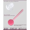 Jenxnjsjo Clear Plastic Silicone Rubber Multicolor Post Ball Stud Earrings
