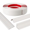 Elvone Wall Corner Protector Molding Trim, 1.6 in x 20