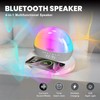 Strackvial Portable Bluetooth Speaker with 15W Wireless Charger, Dual Alarm
