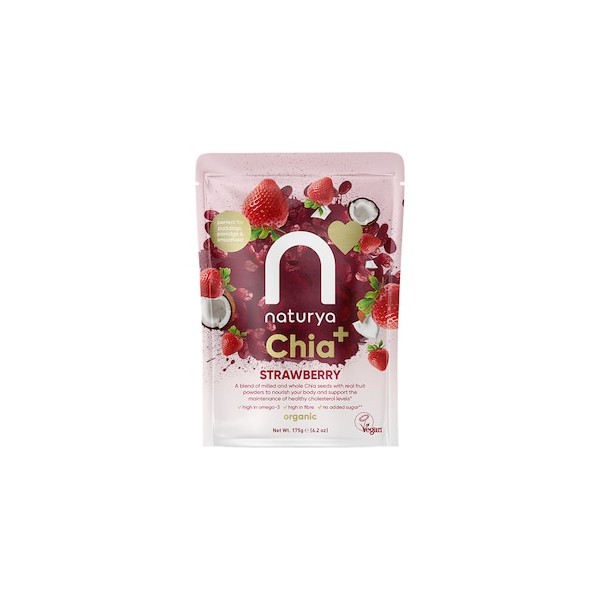 Naturya Chia+ Strawberry Organic 175g