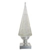 Kurt Adler Battery-Operated Lava Light Tree, 14-Inch, Clear and Silver